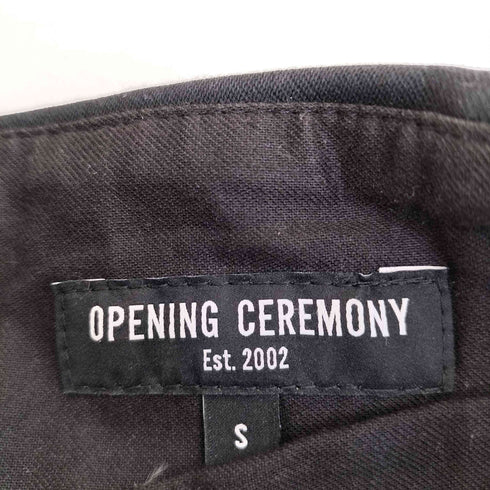オープニングセレモニー OPENING CEREMONY ベルト付き サイドステッチ スラックスパンツ レディース JPN:S
