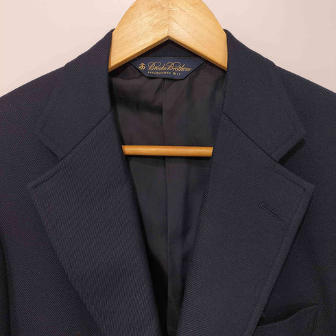 ブルックスブラザーズ BROOKS BROTHERS シングル ウール 裏地キュプラ 2Bテーラードジャケット メンズ