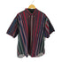 トミーヒルフィガー TOMMY HILFIGER エンブレム刺繍 ストライプ BD S/S シャツ メンズ import:XXL