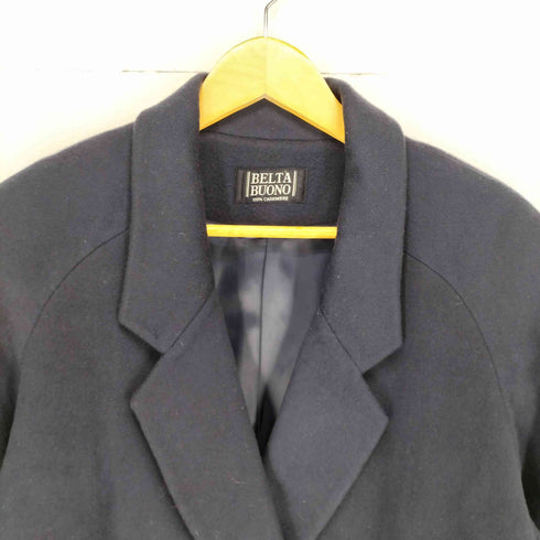 BELTA BUONO カシミヤ100 ダブルチェスターコート レディース JPN:11号