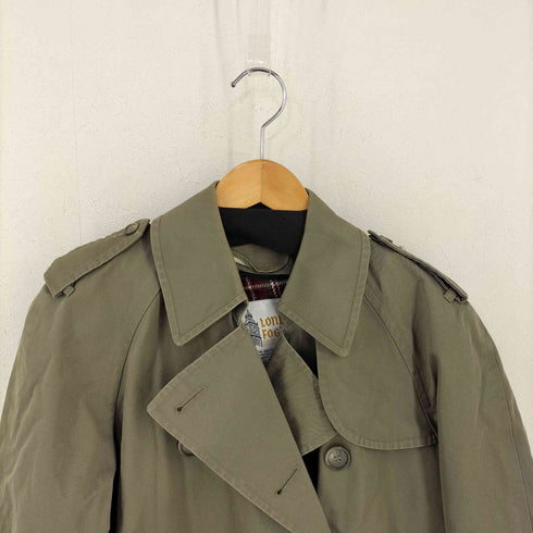 ロンドンフォグ LONDON FOG MADE IN TAIWAN チェックライナー付き トレンチコート YKK レディース 6 PET.
