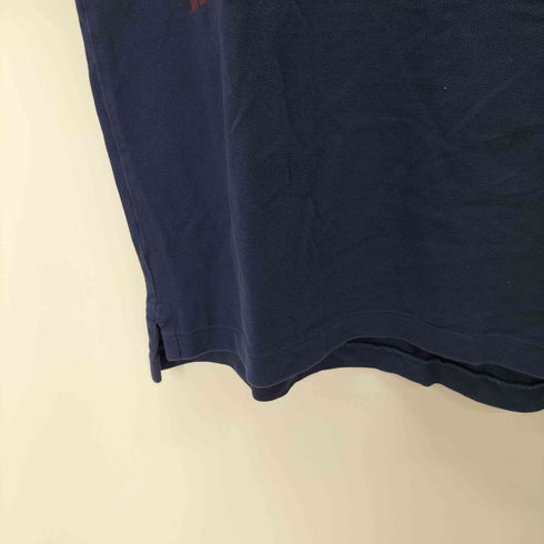 ポロバイラルフローレン Polo by RALPH LAUREN ビックポニー パッチワークデザイン ナンバリング ポロシャツ メンズ import:S