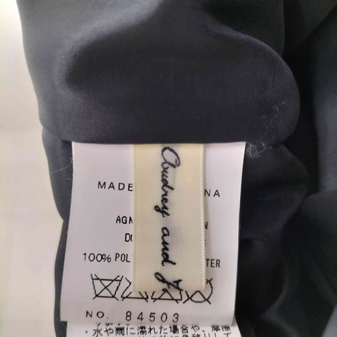 フロントフック パンチング加工 ラムスキン レザージャケット レディース JPN:M
