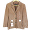 マックスマーラウィークエンド MAX MARA WEEKEND ハンガリー製 ジップポケット リアルレザー3B レザーテーラードジャケット レディース 38
