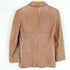 マックスマーラウィークエンド MAX MARA WEEKEND ハンガリー製 ジップポケット リアルレザー3B レザーテーラードジャケット レディース 38