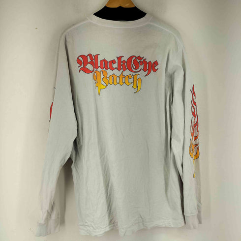 ザブラックアイパッチ THE BLACK EYE PATCH WESTSIDE FLAMES LOGO L/S TEE メンズ JPN:XL