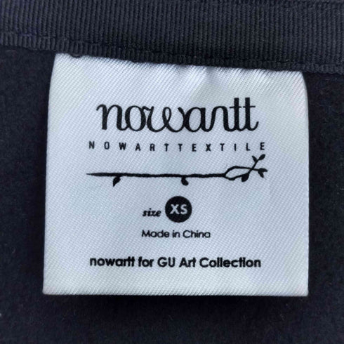 ジーユー GU nowartt ウィンドプルーフフリースジャケット メンズ JPN:XS