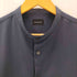ユナイテッドアローズグリーンレーベルリラクシング UNITED ARROWS green label relaxing クリスプツイル ジャストルーズ バンドカラー シャツ メンズ JPN:L