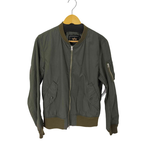 アルファインダストリーズ ALPHA INDUSTRIES コットンツイルMA-1フライトジャケット メンズ JPN:M
