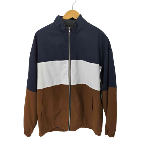アイテムズ アーバンリサーチ ITEMS URBAN RESEARCH マルチカラージップアップブルゾン メンズ US:40