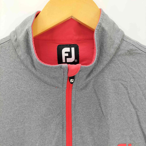- foot joy ストレッチ ハーフジップ プルオーバー メンズ import:M