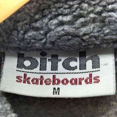 ビッチスケートボーディング bitch skateboards ボアフリースジャケット メンズ import:M