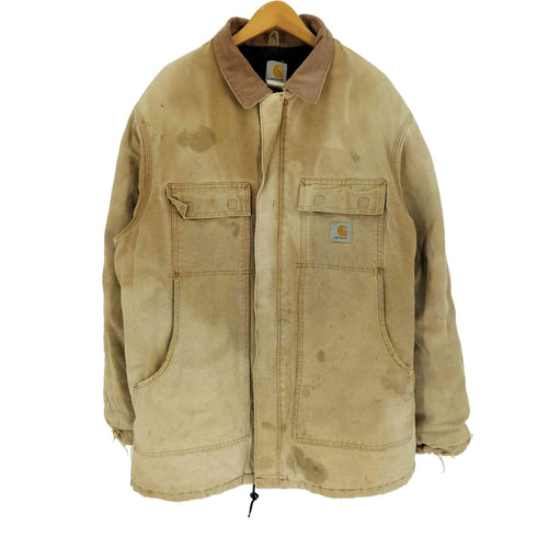 カーハート Carhartt 90-00S DUCK TRADITIONAL COAT トラディショナル コート 裏地キルティング ダック地 ボロ メンズ