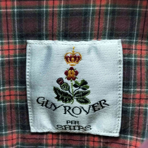 ギローバー GUY ROVER per SHIPS ボタンダウンチェックシャツ メンズ JPN:M