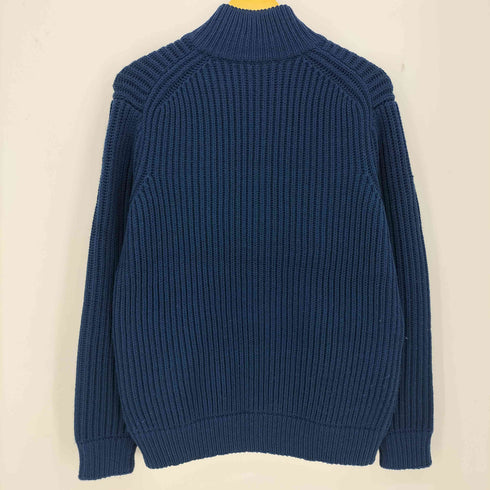 トゥモローランドトリコ TOMORROWLAND tricot 19AW バルキーコード スタンドカラー ニットカーディガン メンズ JPN:L