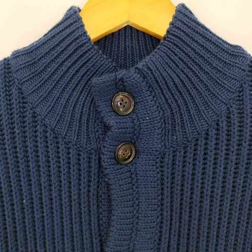 トゥモローランドトリコ TOMORROWLAND tricot 19AW バルキーコード スタンドカラー ニットカーディガン メンズ JPN:L