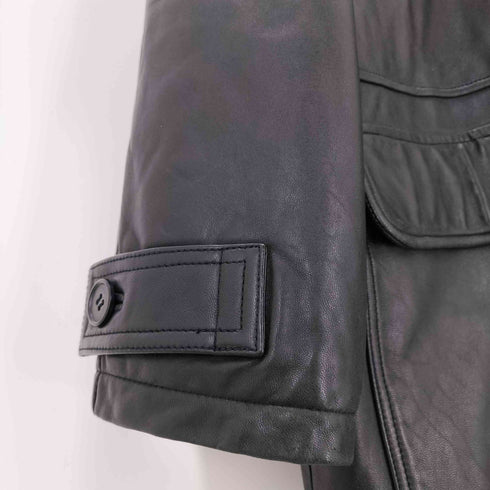 ポールスミス Paul Smith シープレザー レザーカーコート メンズ import:M