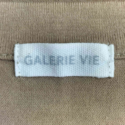 ギャルリーヴィー GALERIE VIE 19SS ファインコットン ボートネックワンピース レディース 36