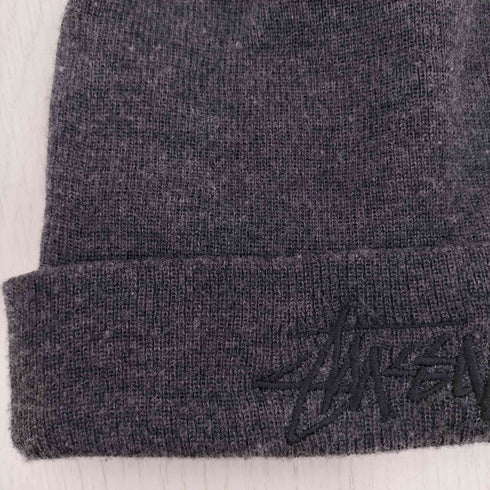 ステューシー Stussy ロゴ ビーニー メンズ FREE