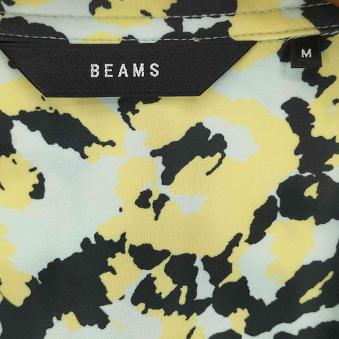 ビームス BEAMS 23SS ルーズフィット プリント オープンカラーシャツ メンズ JPN:M