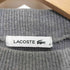 ラコステ LACOSTE ハイネックコットンカットソー リブニット レディース EUR:38