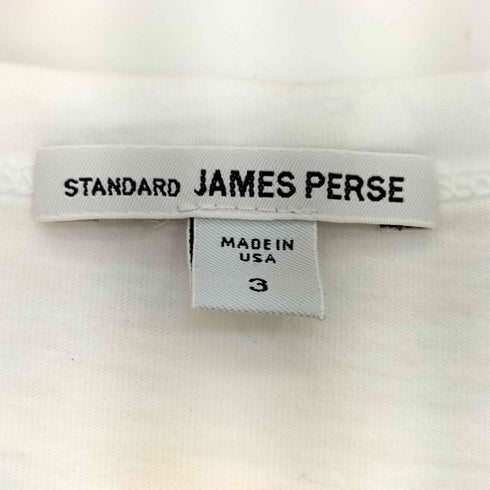 ジェームスパース JAMES PERSE コットン ポケット付きTシャツ ダメージ加工 メンズ 3