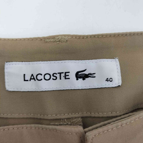ラコステ LACOSTE ストレッチワイドパンツ レディース EUR:40-42
