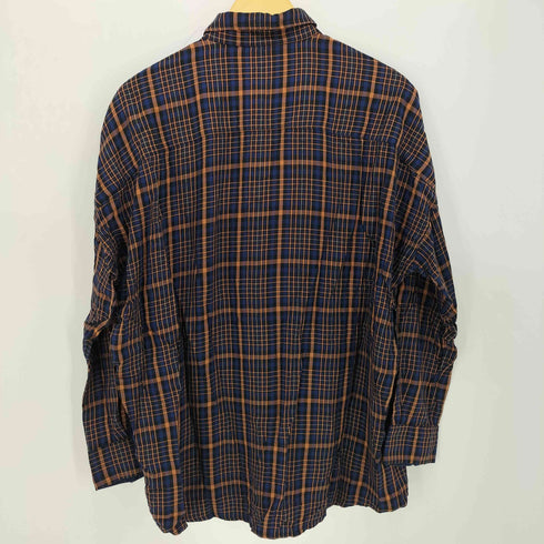 シャリーフ SHAREEF 16SS RAYON CHECK BIG SHIRTS メンズ JPN:2