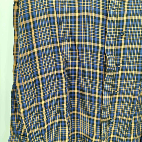 シャリーフ SHAREEF 16SS RAYON CHECK BIG SHIRTS メンズ JPN:2