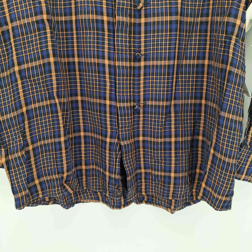 シャリーフ SHAREEF 16SS RAYON CHECK BIG SHIRTS メンズ JPN:2