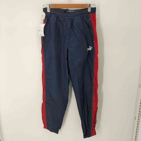 プーマ PUMA 80-90s 万国旗タグ トリコロールロゴ刺繍ナイロントラックジャケット パンツセットアップ メンズ M/M