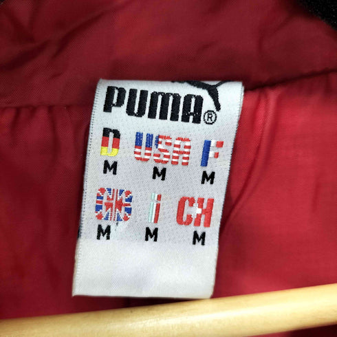 プーマ PUMA 80-90s 万国旗タグ トリコロールロゴ刺繍ナイロントラックジャケット パンツセットアップ メンズ M/M