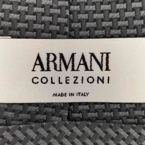 アルマーニコレツィオーニ ARMANI COLLEZIONI イタリア製 シルク100 総柄 ネクタイ メンズ
