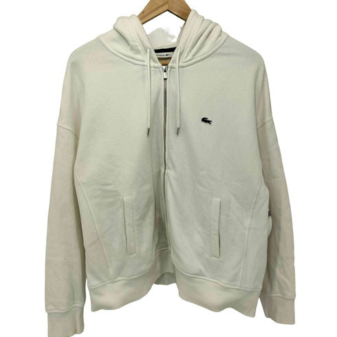 ラコステ LACOSTE 無撚糸プレミアムスウェット リラックスパーカー レディース EUR:38