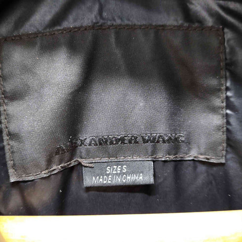 アレキサンダーワン Alexander Wang ロゴデザインダウンジャケット レディース import:S