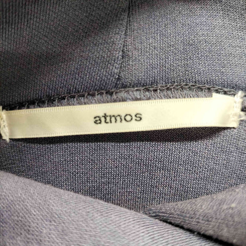 アトモスピンク ATMOS PINK ワイドフィットクロップドプルオーバーパーカー レディース FREE