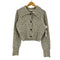 ザラ ZARA Cropped Flecked Knit Jacket クロップド ネップ ニット ジャケット レディース import:S