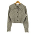 ザラ ZARA Cropped Flecked Knit Jacket クロップド ネップ ニット ジャケット レディース import:S