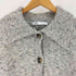ザラ ZARA Cropped Flecked Knit Jacket クロップド ネップ ニット ジャケット レディース import:S