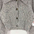 ザラ ZARA Cropped Flecked Knit Jacket クロップド ネップ ニット ジャケット レディース import:S