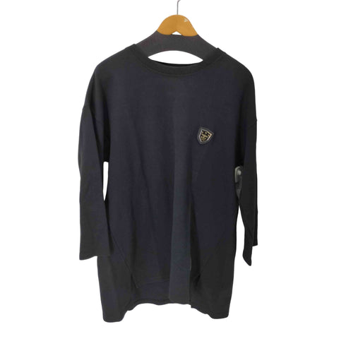 ボーイロンドン BOY LONDON エンブレムロゴ サイドスリットスウェットワンピース レディース import:M