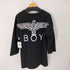 ボーイロンドン BOY LONDON エンブレムロゴ サイドスリットスウェットワンピース レディース import:M