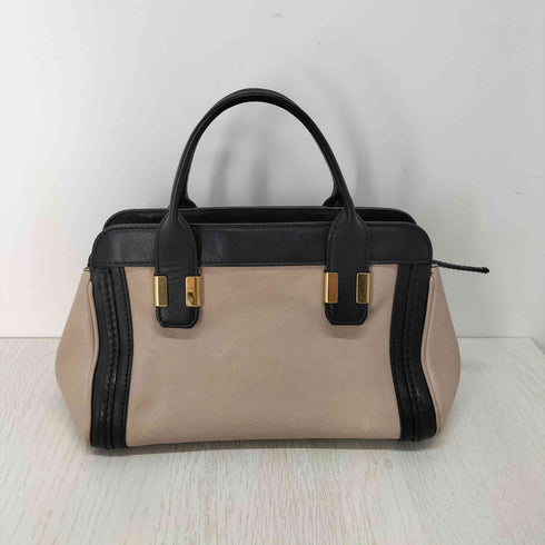 クロエ Chloe イタリア製 ALICE アリス レザー切替ハンドバッグ レディース