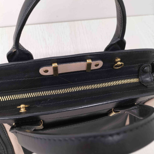 クロエ Chloe イタリア製 ALICE アリス レザー切替ハンドバッグ レディース