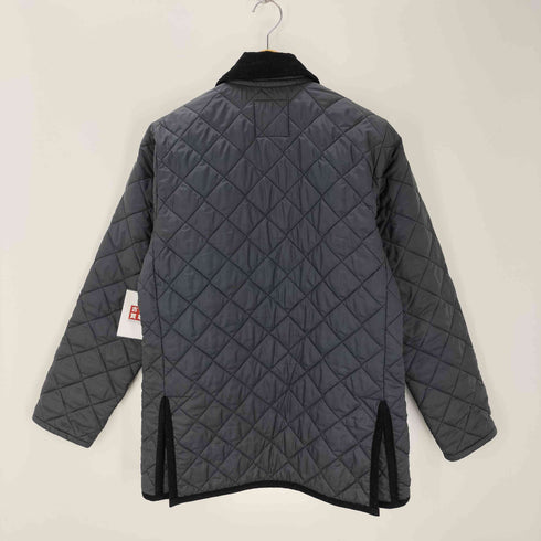 ラベンハム LAVENHAM 襟コーデュロイキルティングコート メンズ import:M