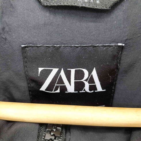 ザラ ZARA dnwr フーデッドパテッドジャケット メンズ S-M