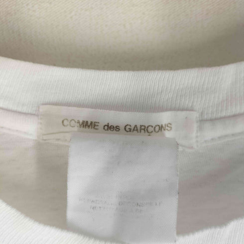 コムデギャルソン COMME des GARCONS 95AW 初期タグ PARFUMS RED VELVET S/S Tシャツ フロッキープリント メンズ