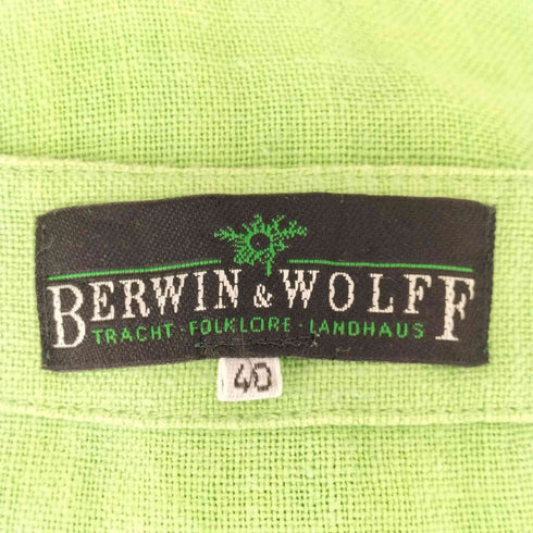 BERWIN & WOLFF linen sack tyrolean Dress レディース JPN:40