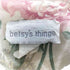BETSY'S THINGS USA製 フリル 総柄ワンピース レディース 3/4
