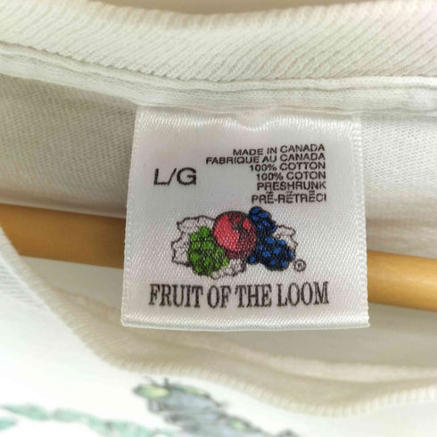 フルーツオブザルーム FRUIT OF THE LOOM カナダ製 short animated canadian プリントTシャツ メンズ JPN:L
